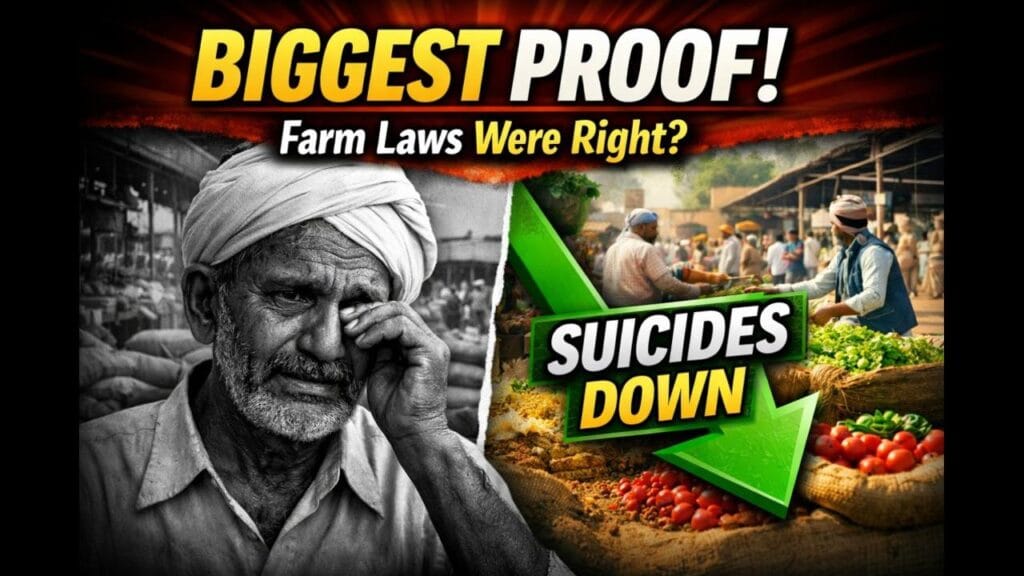 Biggest Proof Yet: Farm Laws Were Right