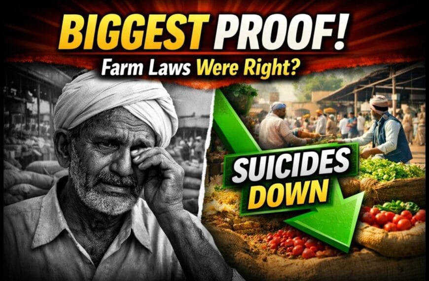 Biggest Proof Yet: Farm Laws Were Right