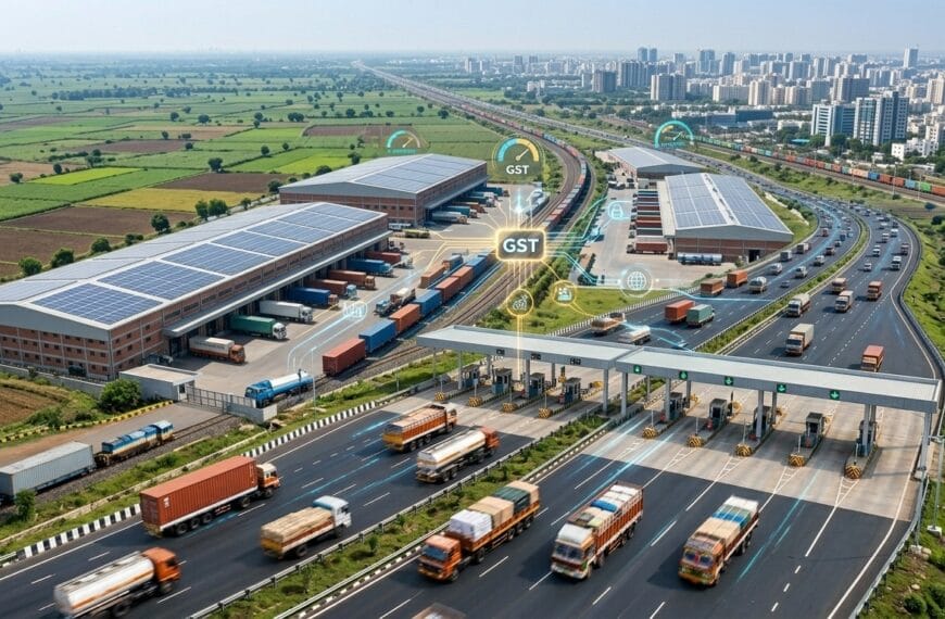 Economic Impact of GST on Logistics Efficiency and Supply Chain Inflation in India