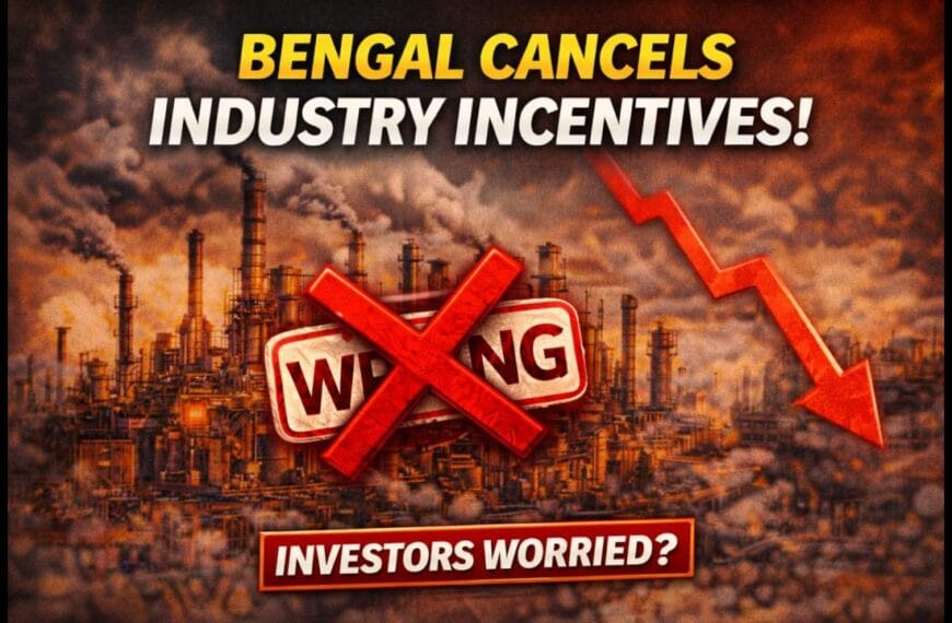 Bengal Cancels Industry Incentives!
