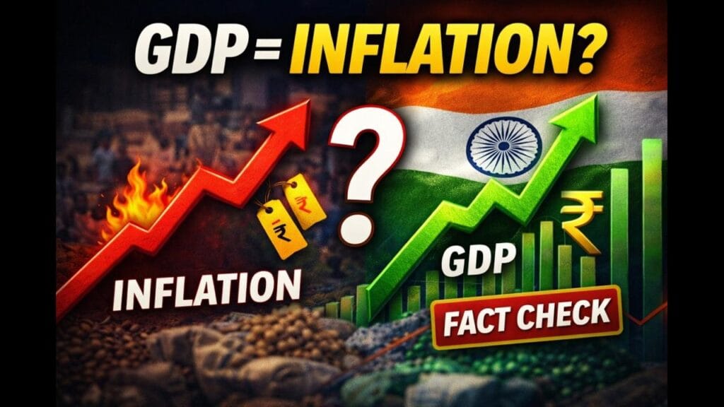 Factcheck : Is inflation the reason behind India’s growing GDP?